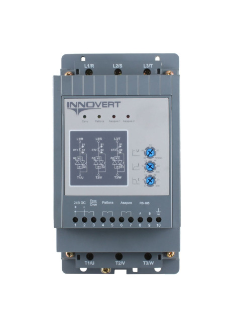 Устройство плавного пуска INNOVERT SSD752A43E, 7,5кВт, 380В, 15А