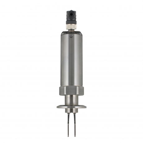 Вибрационный датчик уровня жидкостей INNOLEVEL, -40 +150°С, Pmax=40 bar, 12 - 55 VDC, IP65/67, соединение - Clamp DN40, удлинение 40 мм, нерж. сталь 316L, электрополировка зондов