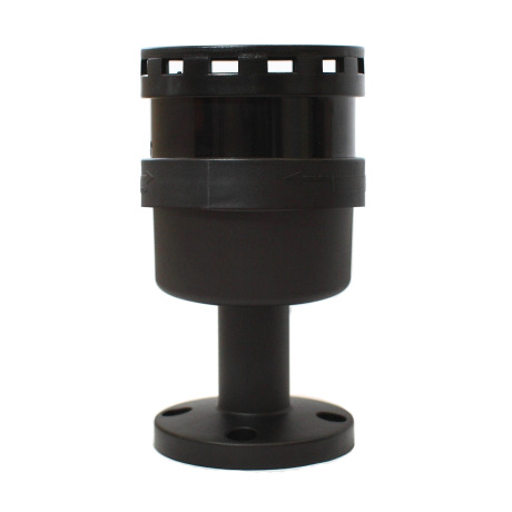 Колонна-зуммер INNOCONT TL70B-220-55 d=70мм, стойка 55 мм, основание d=70мм, 220 VAC, IP65, кабель 0,5м