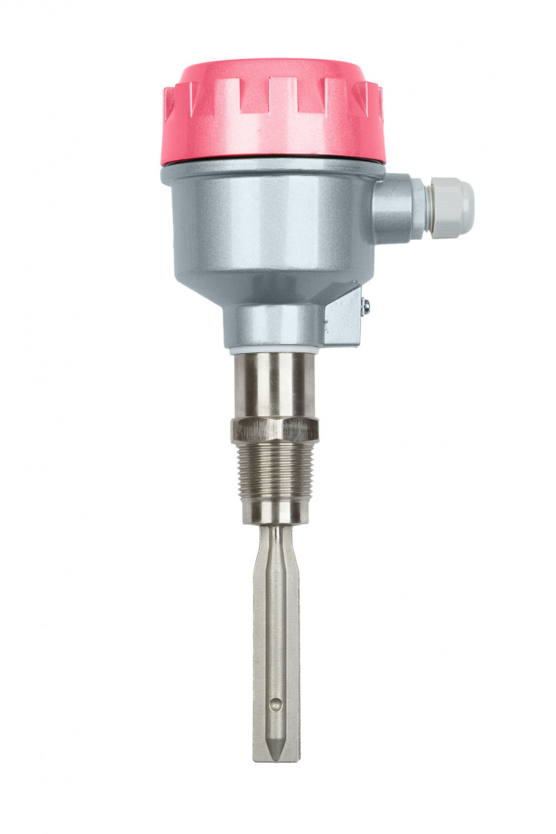 Вибрационный датчик уровня жидкостей INNOLEVEL в алюм. корпусе, -30 +150 С, Pmax=20 bar, 24 V AC/DC, IP 65, соединение- резьба 1 PT, нерж. сталь, удлинение 300 мм, нерж. сталь